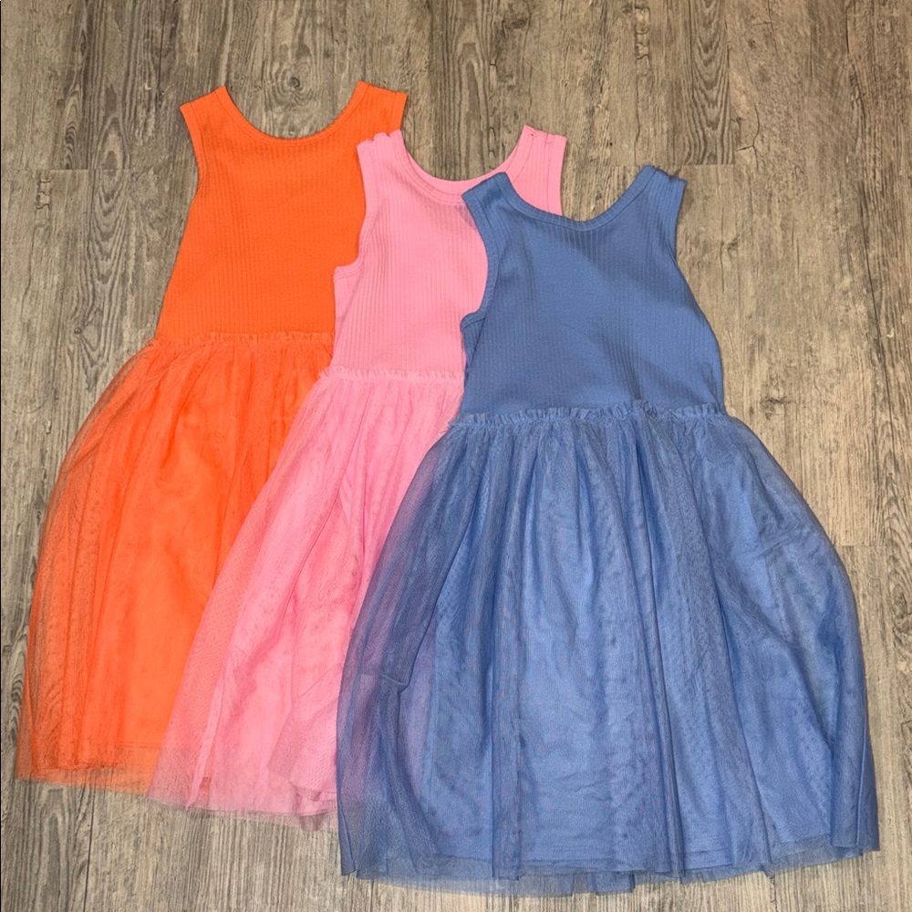 Wonder Nation Kids Dresses - Orange, Pink, Blue
